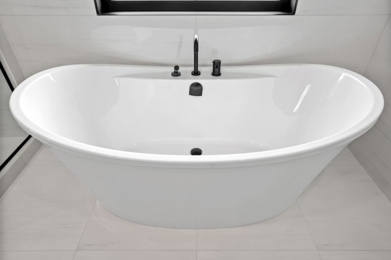 Modern Bathtub Installation